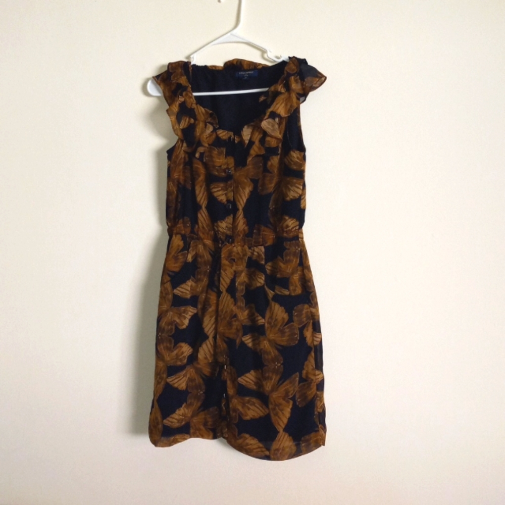 Banana Republic Sleeveless Tie Waist Dress, Size 6P